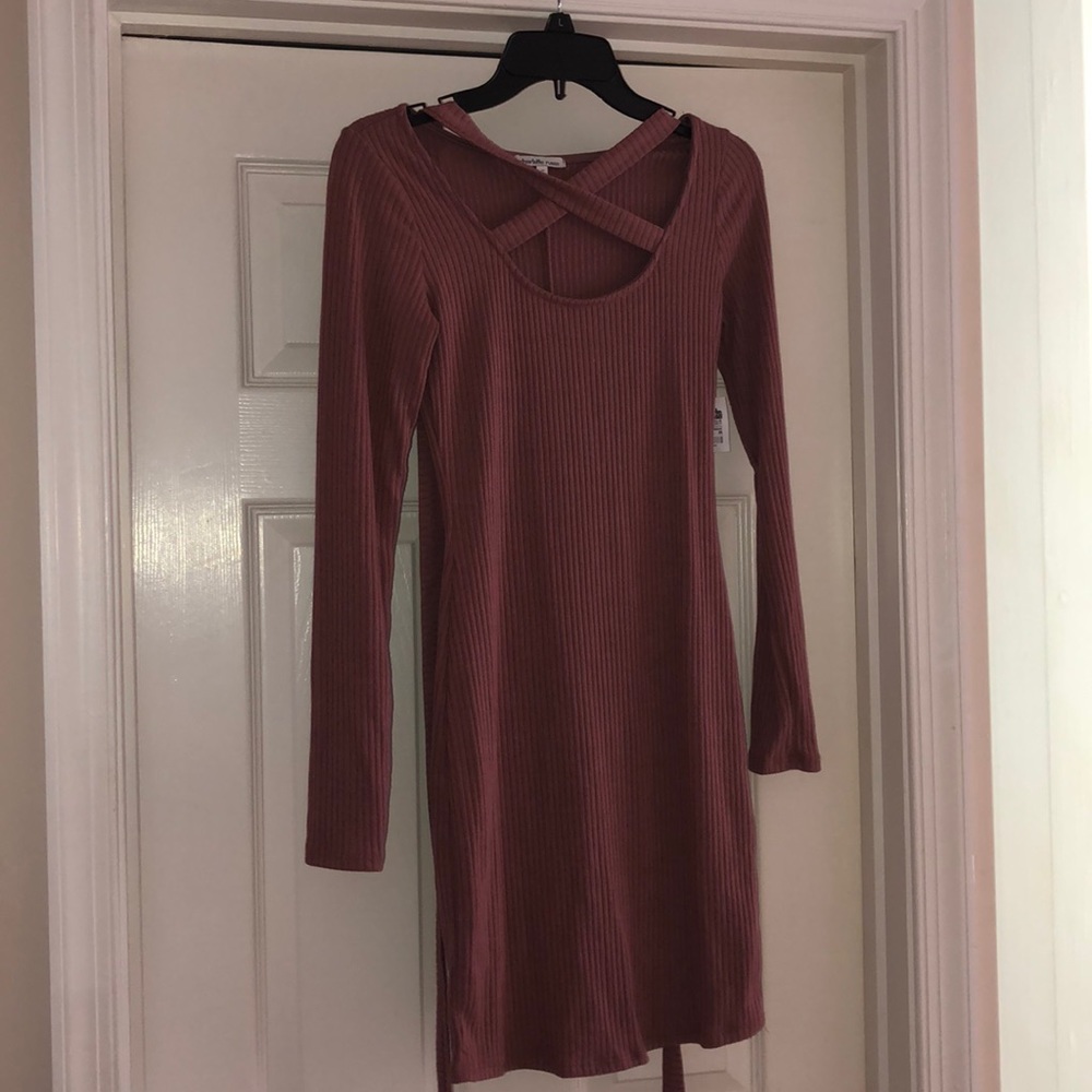 CHARLOTTE RUSSE MAUVE DRESS